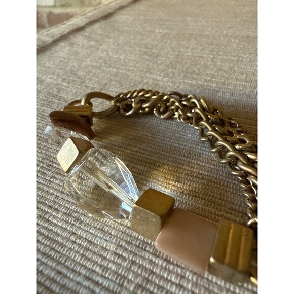 Kenneth Cole New York Crystal & Stone Bracelet Vintage Style - Picture 10 of 14